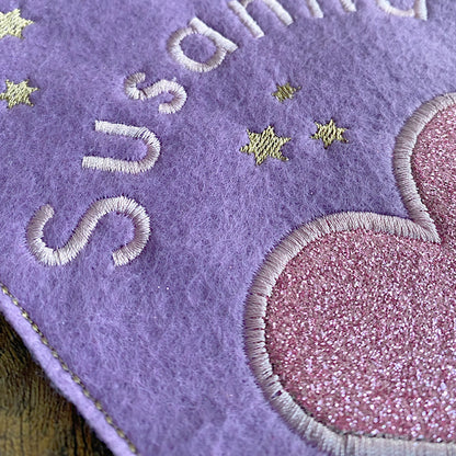 Giant personalised gift tag